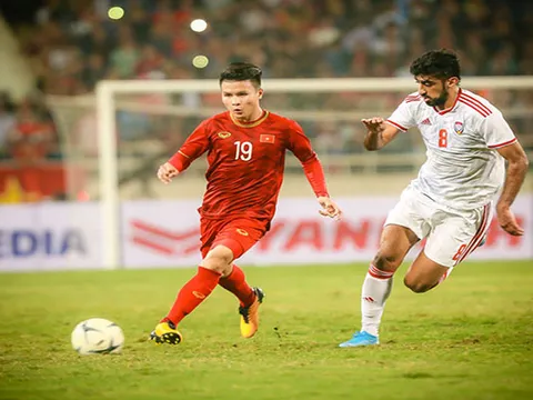 Tuyển Việt Nam đấu UAE:  Lịch sử gọi tên chiến binh áo đỏ!