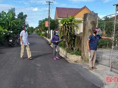 Tăng thêm nhân lực, các tổ Covid cộng đồng ở Hà Tĩnh hoạt động nhanh và mạnh hơn