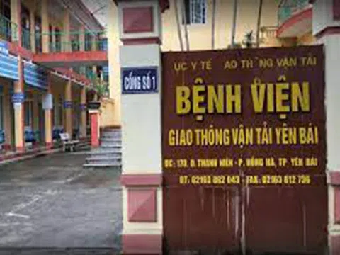 Bắt Giám đốc Bệnh viện Giao thông vận tải Yên Bái