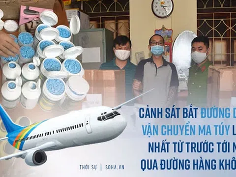 Triệt phá đường dây ma túy lớn nhất từ Châu Âu về Việt Nam qua đường hàng không