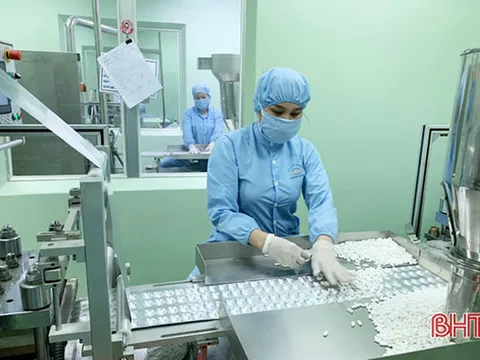 Dược Hà Tĩnh ổn định sản xuất, đáp ứng sản phẩm cho thị trường mùa dịch