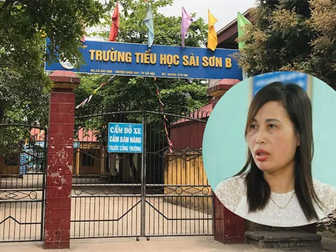 Công bố kết luận thanh tra vụ cô giáo tố bị trù dập ở Trường Tiểu học Sài Sơn B