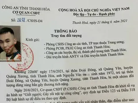Truy tìm 3 nghi phạm bắn trọng thương người đi đường