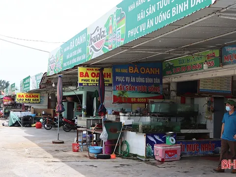 Hà Tĩnh: Nhà hàng, khách sạn tại Khu du lịch Thiên Cầm hoạt động trở lại