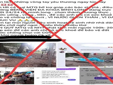 Cảnh báo lừa đảo kêu gọi ủng hộ hoạt động phòng, chống dịch Covid-19