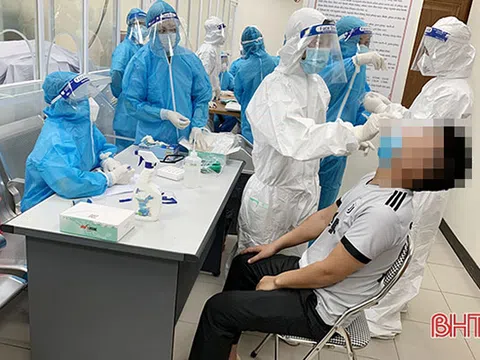 Hà Tĩnh: 1 công nhân ở KKT Vũng Áng nghi nhiễm đã âm tính với virus SARS-CoV-2