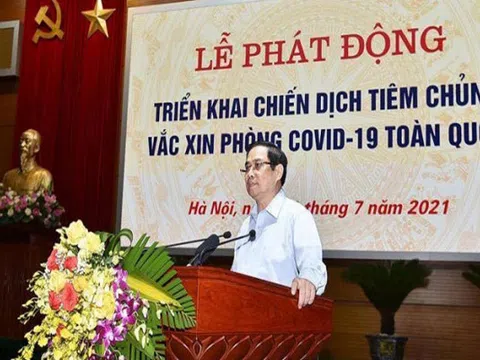 Thủ tướng phát động chiến dịch tiêm chủng lịch sử cho 75 triệu người dân