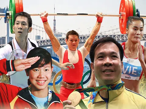 18 vận động viên Việt Nam tham dự Olympic Tokyo 2020