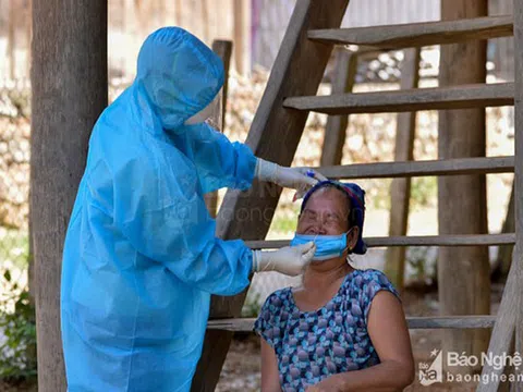 Sáng 17/7, Nghệ An không phát hiện ca nhiễm mới, có 9 bệnh nhân phải dùng máy thở