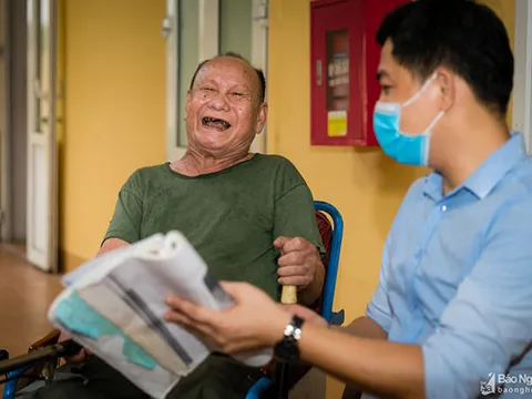 Niềm vui bình dị của các thương, bệnh binh nặng Nghệ An