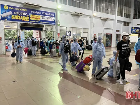 Hà Tĩnh chuẩn bị kỹ lưỡng, đảm bảo an toàn phòng dịch khi đón 779 công dân về từ các tỉnh, thành phía Nam