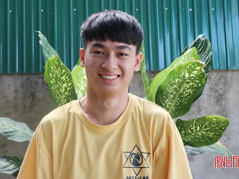 Nam sinh có điểm thi khối A00 cao nhất Hà Tĩnh ước mơ trở thành sĩ quan quân đội