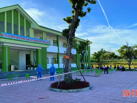 Hà Tĩnh đã có 2.758 F1 hoàn thành cách ly tập trung đúng quy định