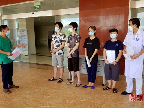 Hà Tĩnh có 98 bệnh nhân COVID-19 đã khỏi bệnh