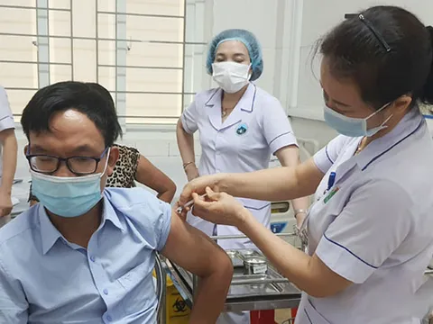 Hà Tĩnh đã tiêm vắc-xin phòng COVID-19 cho 2.984 người trong đợt thứ 4