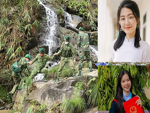 Lời yêu thương gửi con gái đạt kết quả cao Kỳ thi tốt nghiệp THPT từ chốt chống dịch biên giới Hà Tĩnh