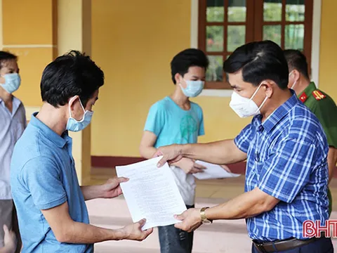 Hà Tĩnh: 2.809 trường hợp F1 đã hoàn thành cách ly đúng quy định