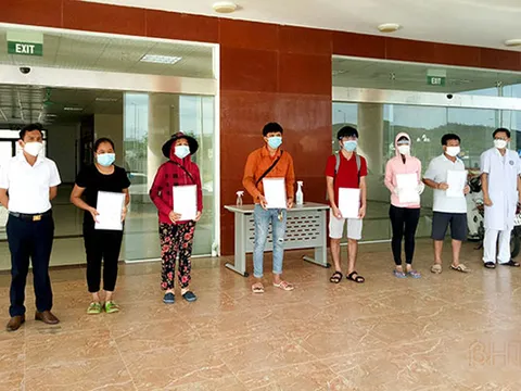 Hà Tĩnh đã có 125 bệnh nhân COVID-19 khỏi bệnh