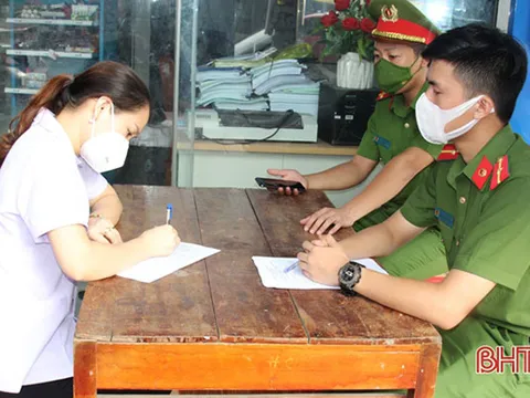 Hà Tĩnh kiên quyết xử lý các cơ sở bán lẻ thuốc vi phạm quy định phòng, chống dịch COVID-19