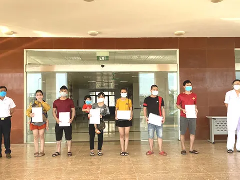 133 bệnh nhân COVID-19 điều trị tại Hà Tĩnh đã khỏi bệnh, ra viện