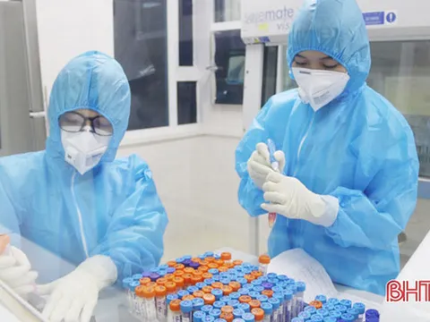 Ngày 23/8, Hà Tĩnh xét nghiệm 6.049 mẫu bằng phương pháp RT - PCR