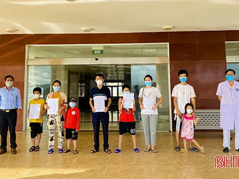 Hà Tĩnh đã điều trị khỏi cho 155 bệnh nhân COVID-19