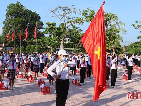 Hà Tĩnh sẽ tổ chức khai giảng năm học mới trực tiếp tại duy nhất một trường học