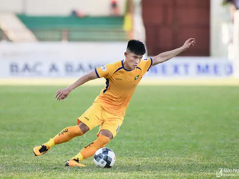 Tiền vệ Đặng Văn Lắm của SLNA đã hồi phục chấn thương