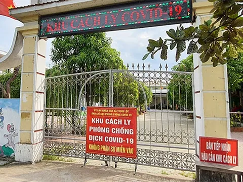 Hà Tĩnh còn 864 F1 của các ca bệnh COVID-19 đang cách ly tập trung