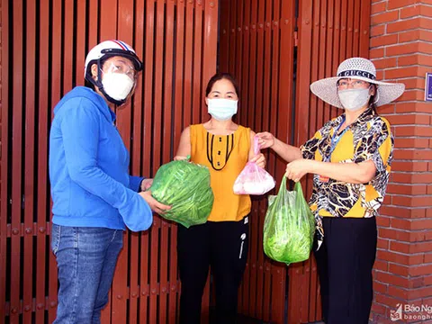 TP. Vinh đảm bảo thực phẩm cho người dân trong khu vực Chỉ thị 16 nâng cao