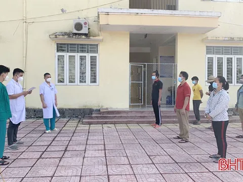 Hà Tĩnh: 100% bệnh nhân COVID-19 điều trị tại BVĐK khu vực Cửa khẩu quốc tế Cầu Treo đã ra viện