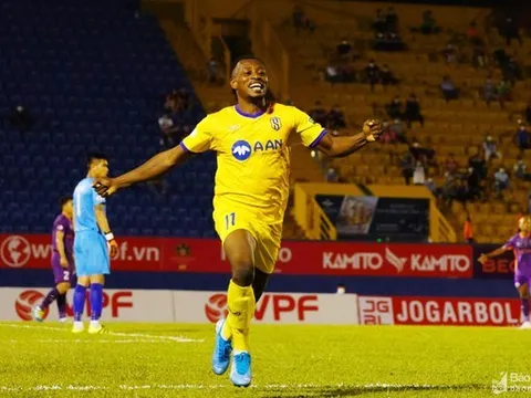 Bình Dương - SLNA (0-1): May nhưng chưa hay