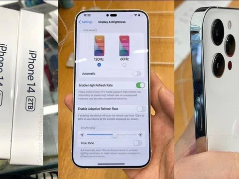 Thực hư chùm ảnh thật và rõ nét về iPhone 14 sắp ra mắt