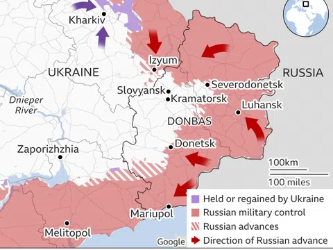 Ukraine cân nhắc rút quân khỏi tỉnh Lugansk