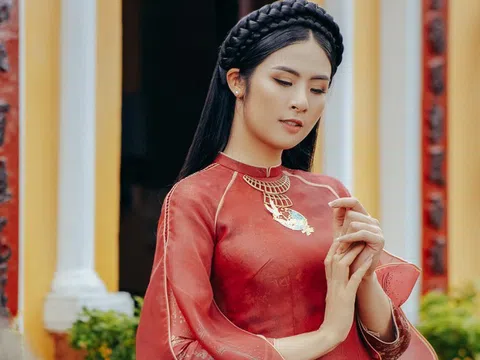 Hoa hậu Ngọc Hân lập nhóm "Yêu áo dài" trên mạng xã hội