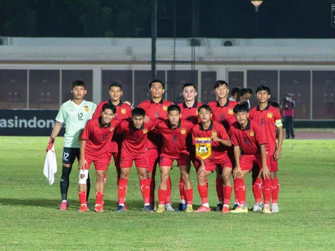 U19 Lào "thăng hoa" ở giải U19 Đông Nam Á nhờ 4 tuyển thủ quốc gia