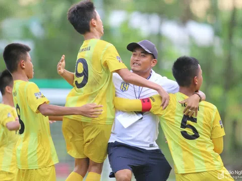 Giành chiến thắng trước Viettel, U13 SLNA ghi tên vào bán kết