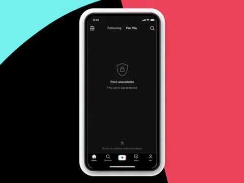 TikTok giới hạn độ tuổi người xem video