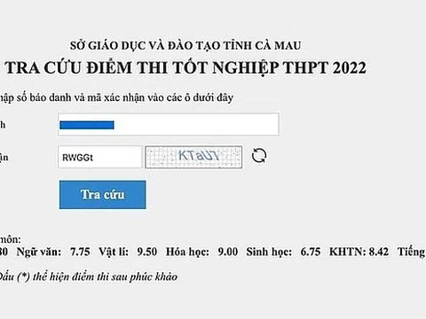 Sở GD&ĐT Cà Mau báo cáo gì về việc nam sinh bị điểm 0 vì ngủ quên trong phòng thi?