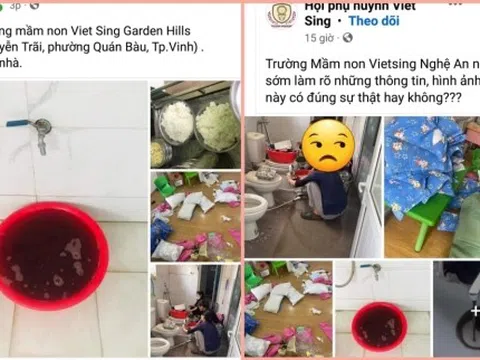 Nghệ An: Cơ quan chức năng vào cuộc kiểm tra trường Viet Sing Garden Hills