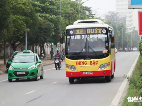 Nghệ An cho xe buýt, taxi, xe khách nội tỉnh chạy lại, tài xế phấn khởi