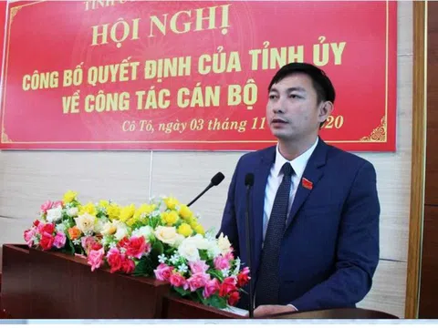 Đề nghị Ban Bí thư xem xét kỷ luật bí thư Huyện ủy Cô Tô quan hệ bất chính