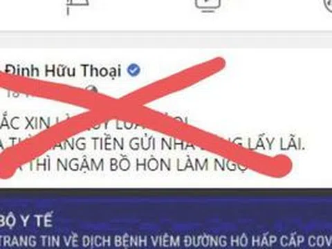 Xử phạt 7,5 triệu đồng đối với trường hợp đăng thông tin sai sự thật về Quỹ vắc xin phòng Covid-19