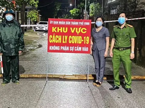 Nghệ An: Thêm 3 ca COVID-19 cộng đồng, 2 ca là vợ chồng ở TP Vinh