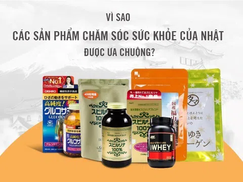 Đa dạng các sản phẩm Nhật Bản chăm sóc sức khỏe cho người Việt tại PANPAN