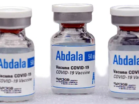 Vaccine Covid-19 Abdala tiêm 3 liều cho người từ 19- 65 tuổi