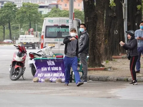 Đìu hiu thị trường "vé chợ đen" trận Việt Nam với Nhật Bản