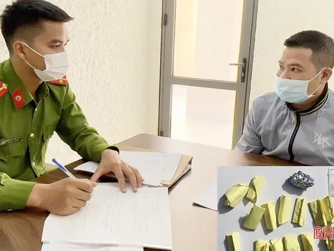 Hương Sơn: Khởi tố đối tượng tàng trữ trái phép chất ma túy