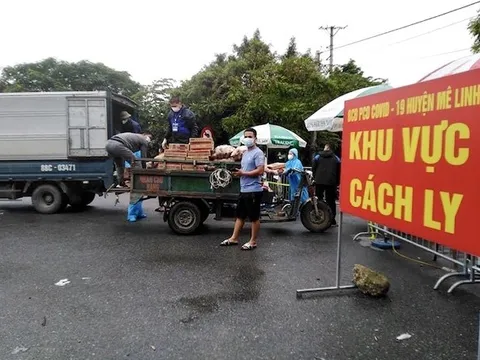 Hà Nội: Gần 1.000 F1 liên quan đến 180 ca mắc Covid-19 tại huyện Mê Linh