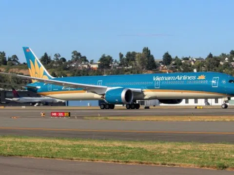 Sân bay San Francisco đón chuyến bay thẳng thường lệ đầu tiên của Vietnam Airlines